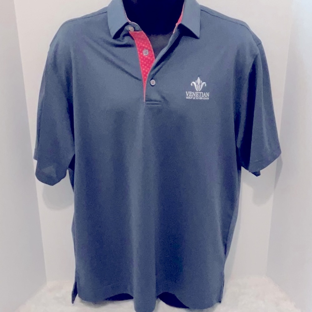 FootJoy Men’s Medium gray golf polo
